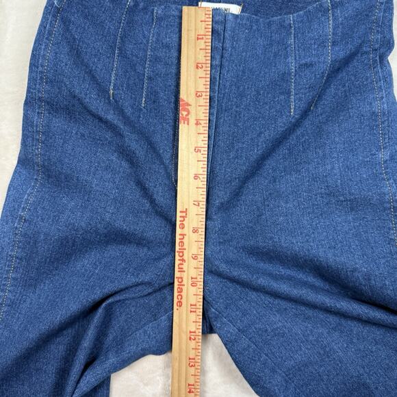 Jason Wu Jeans Blue Denim Flare High Rise Medium Wash Women's Size 2 Stretch - Picture 8 of 10
